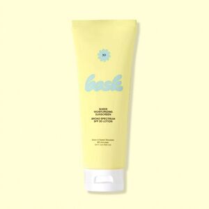 Bask Vegan Broad Spectrum Sheer Moisturizing Sunscreen SPF 30 Lotion 3.4 oz NWT